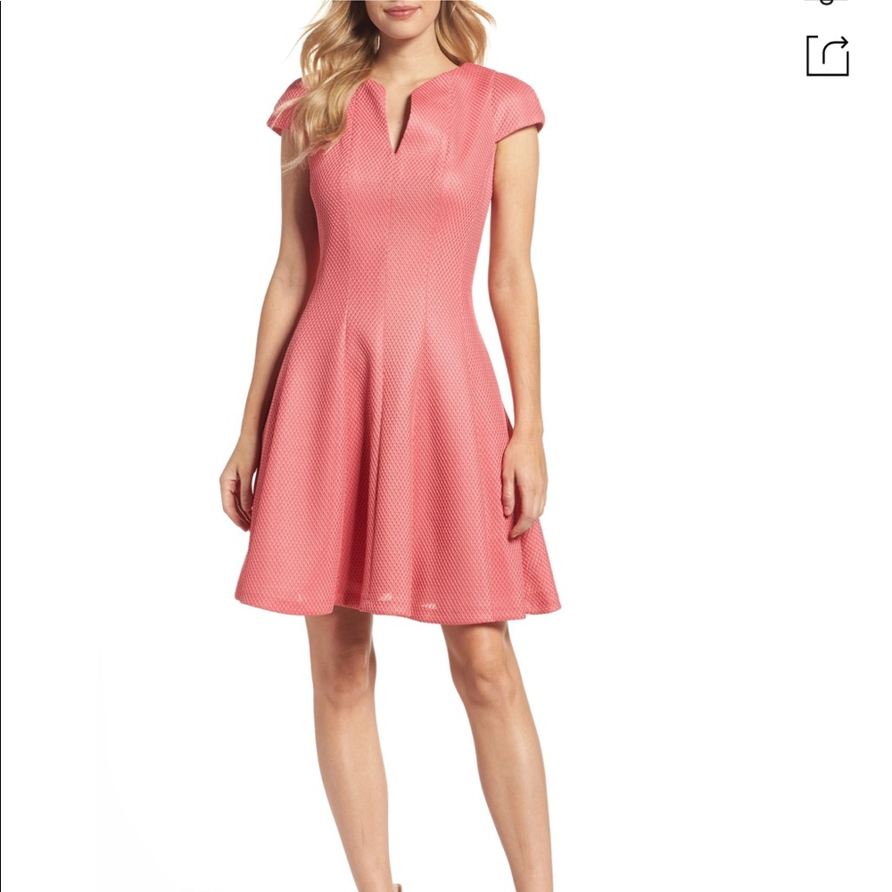 Fit & Flare Dress with Pockets